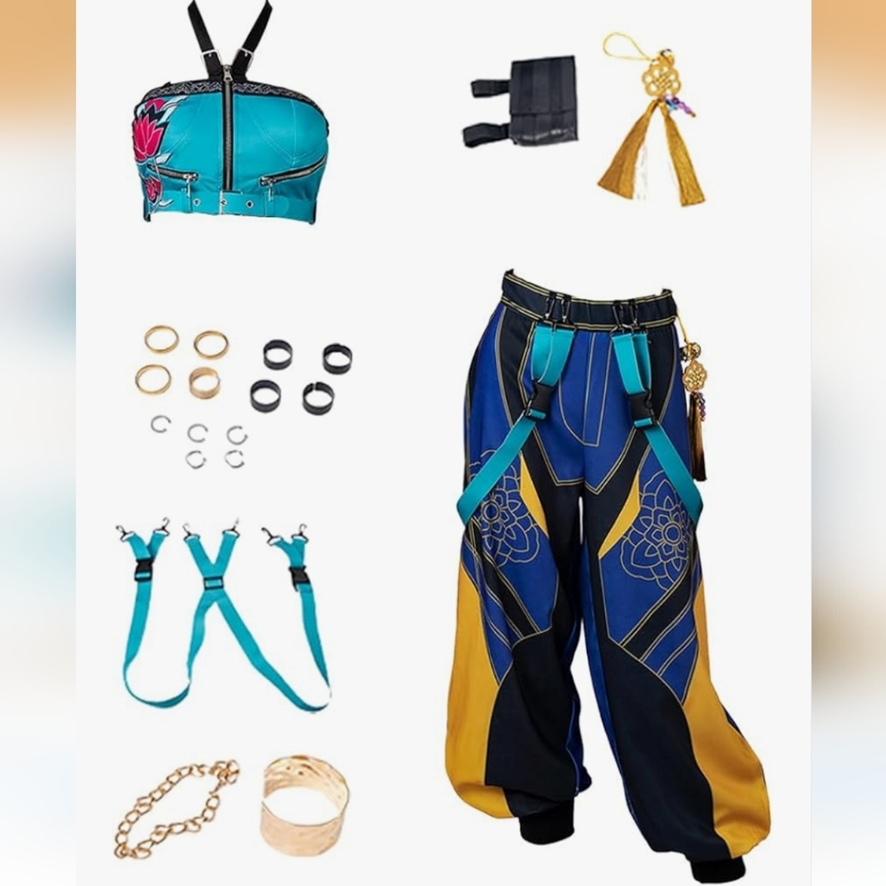 K-Pop Demon Hunters Zoey Cosplay Costume